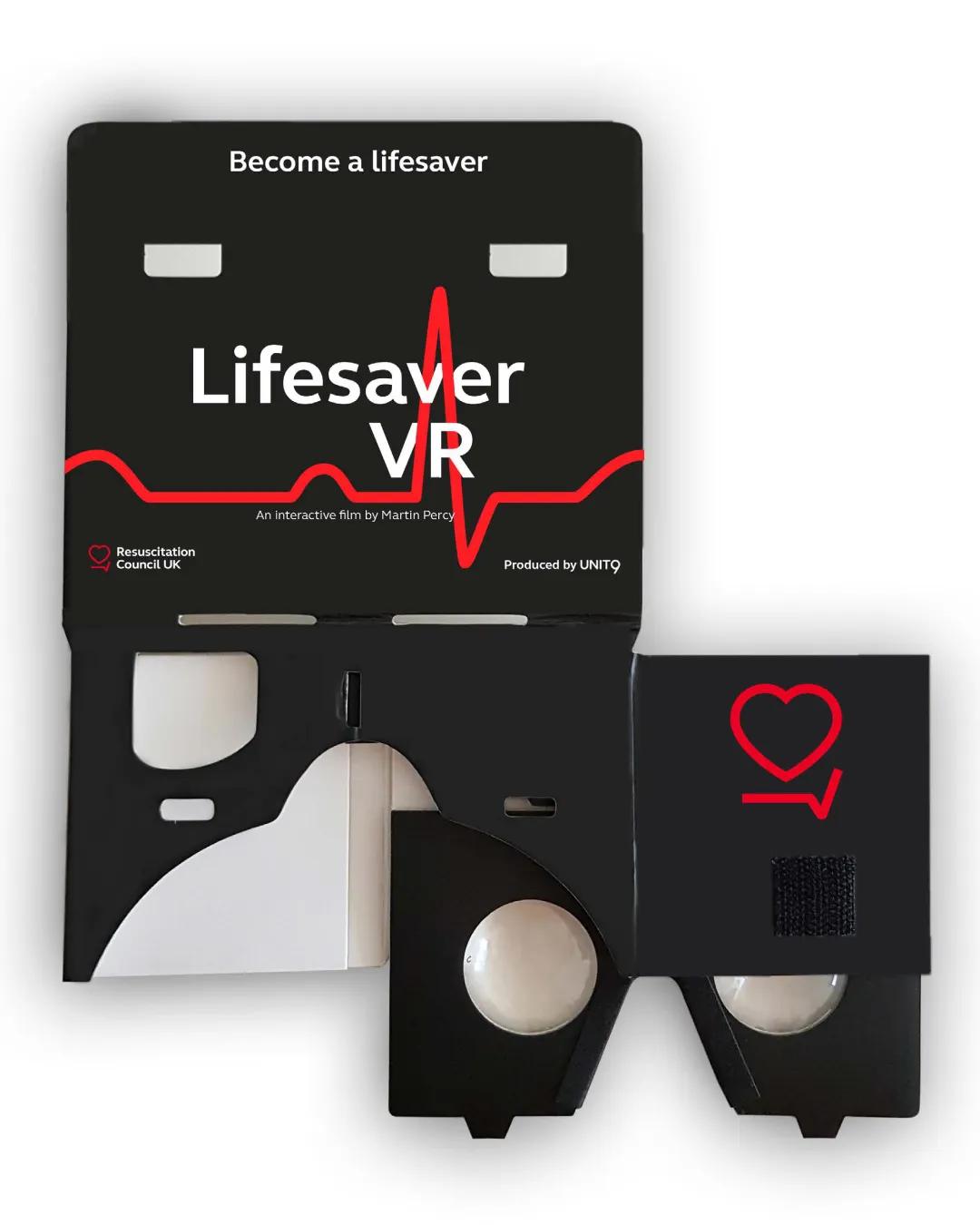 VR headset cover for resuscitation council uk