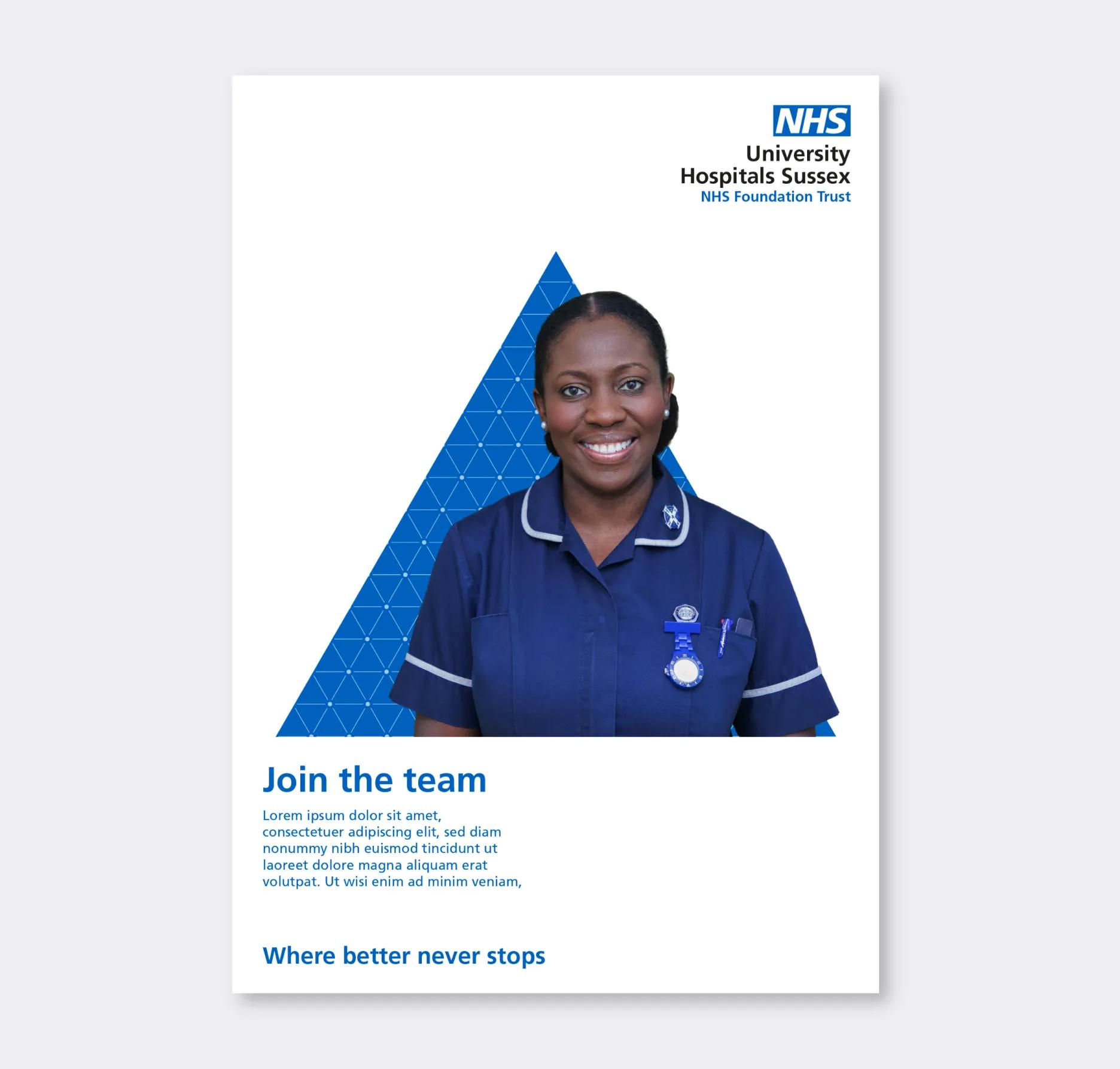 Join the team poster