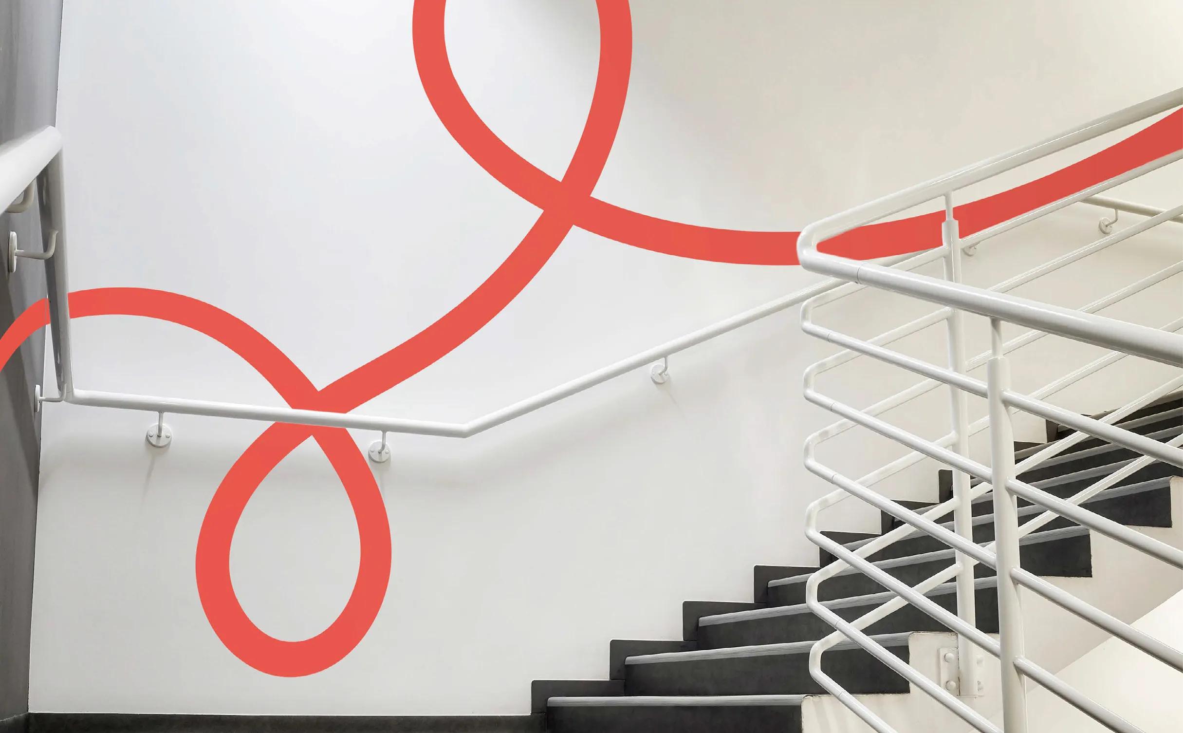 Agape wall graphic