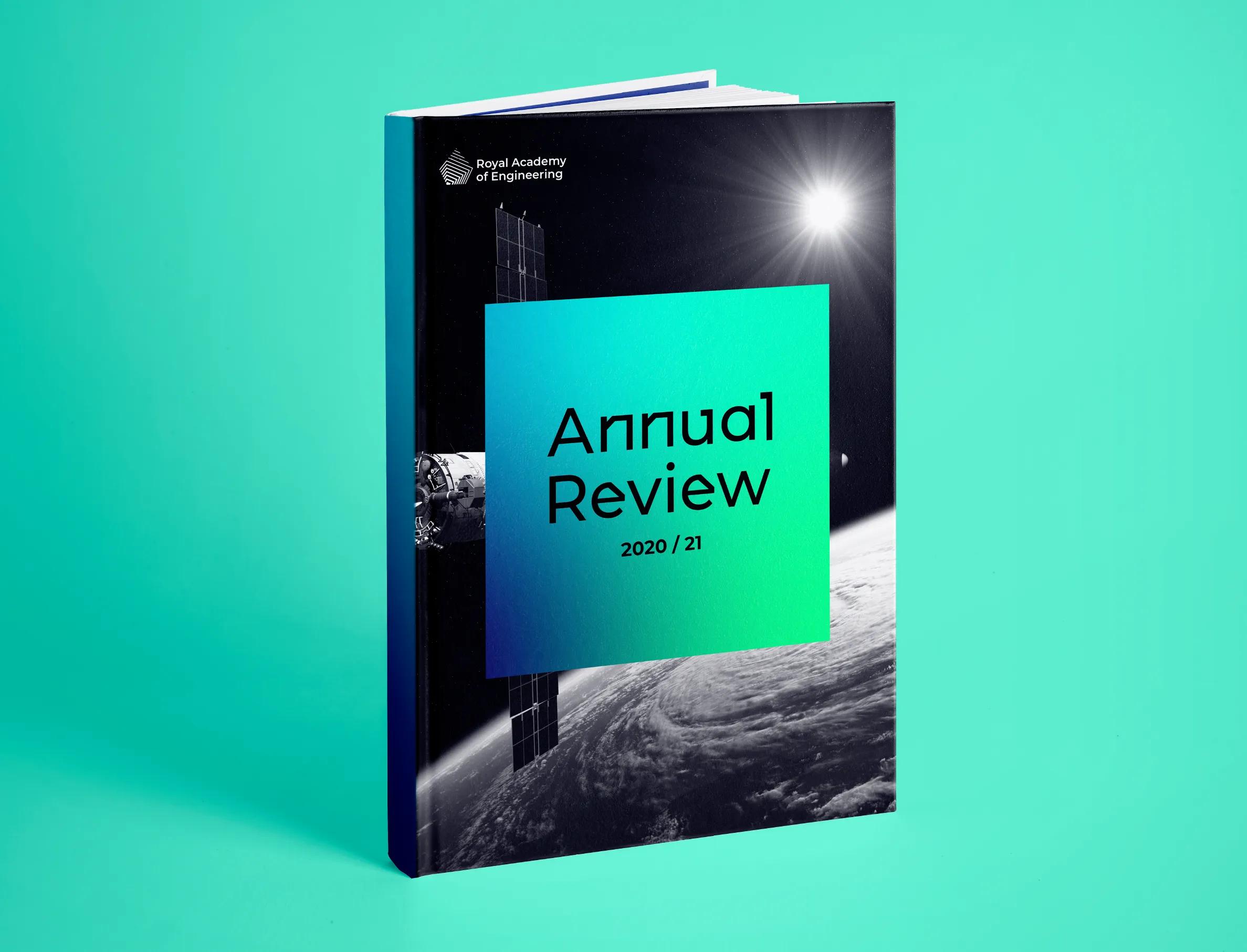 Annual review cover