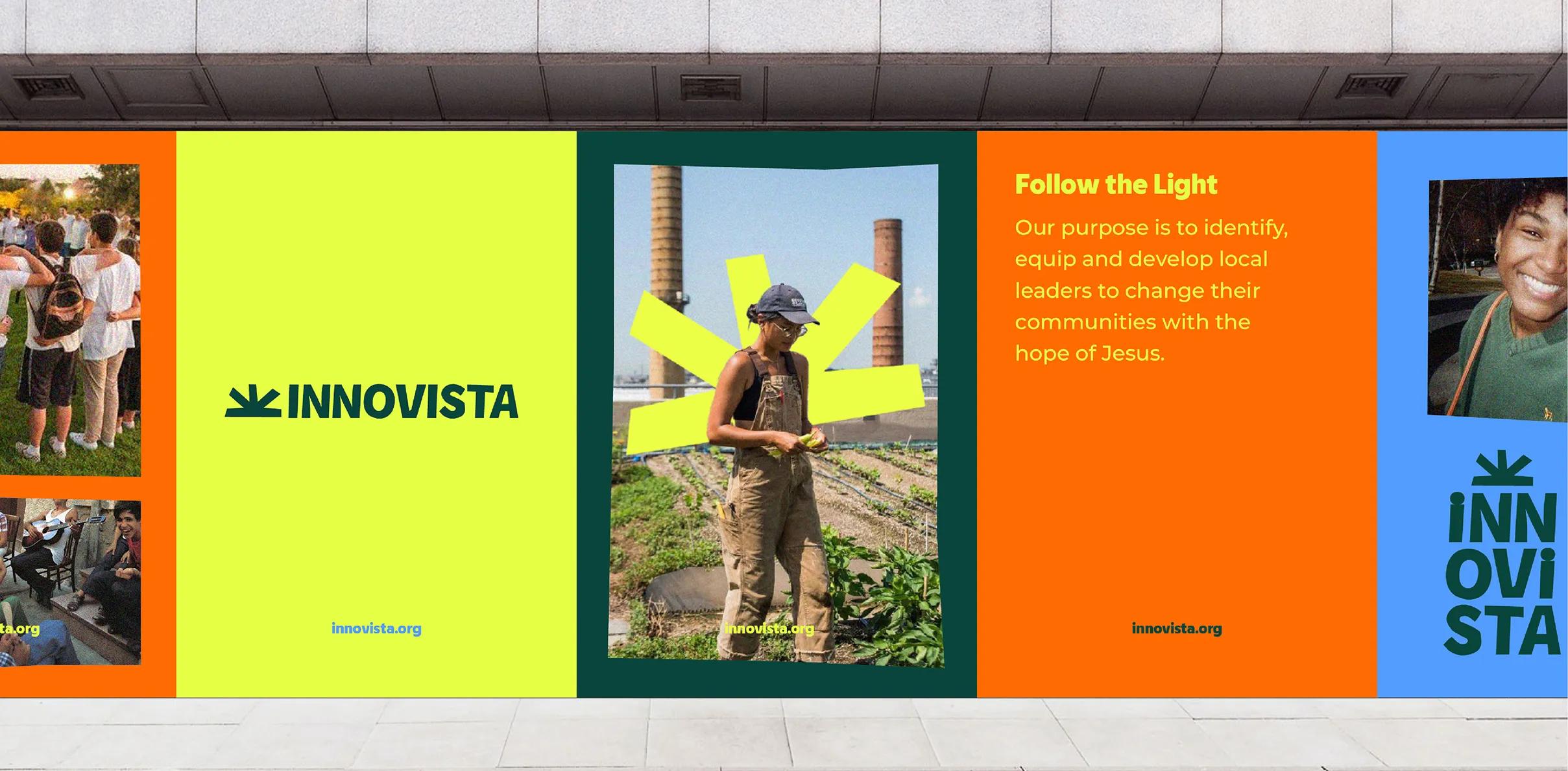 Posters for Innovista explaining what they do