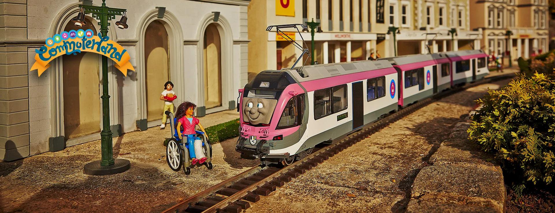 A still from commuterland