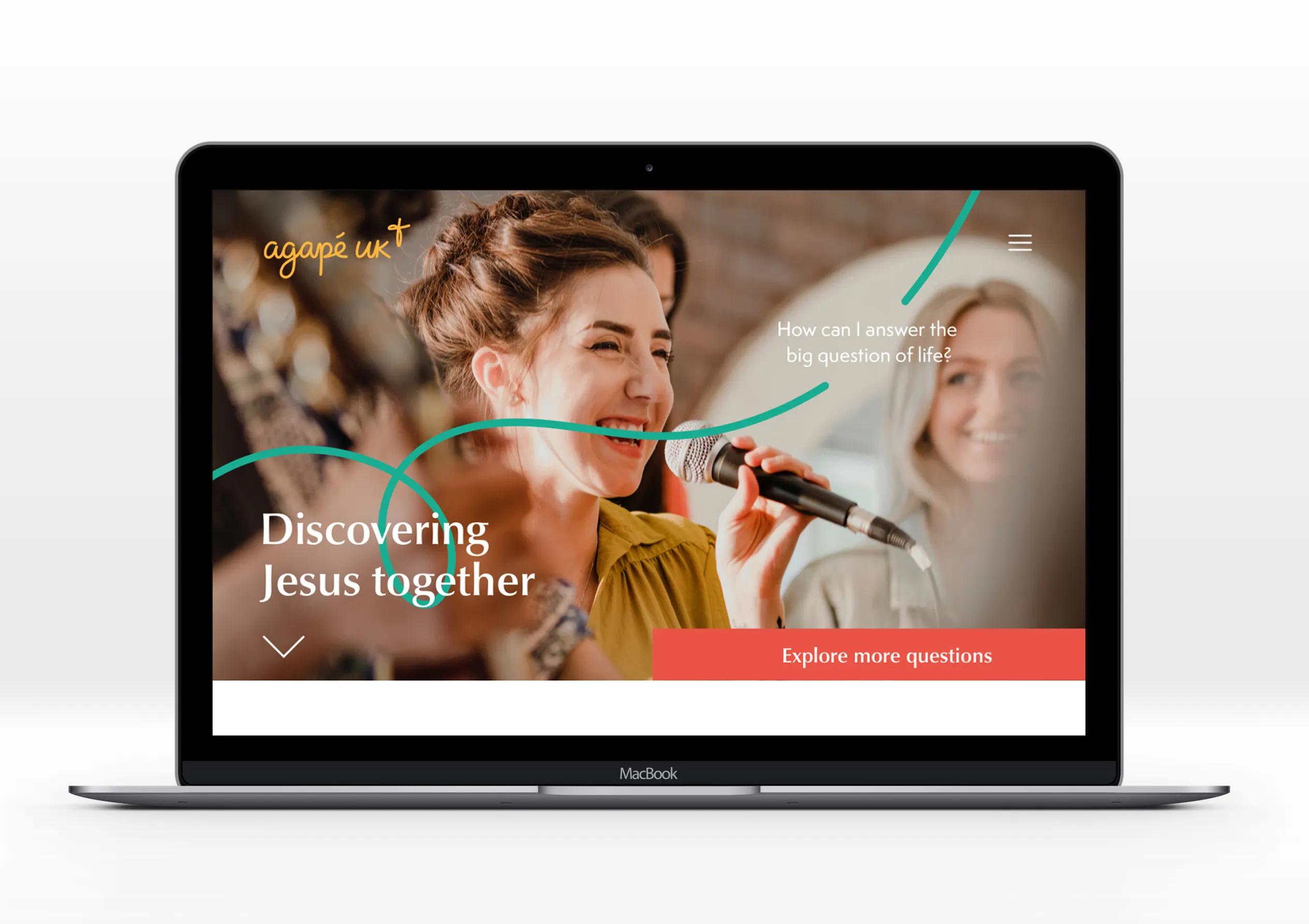 Homepage for website