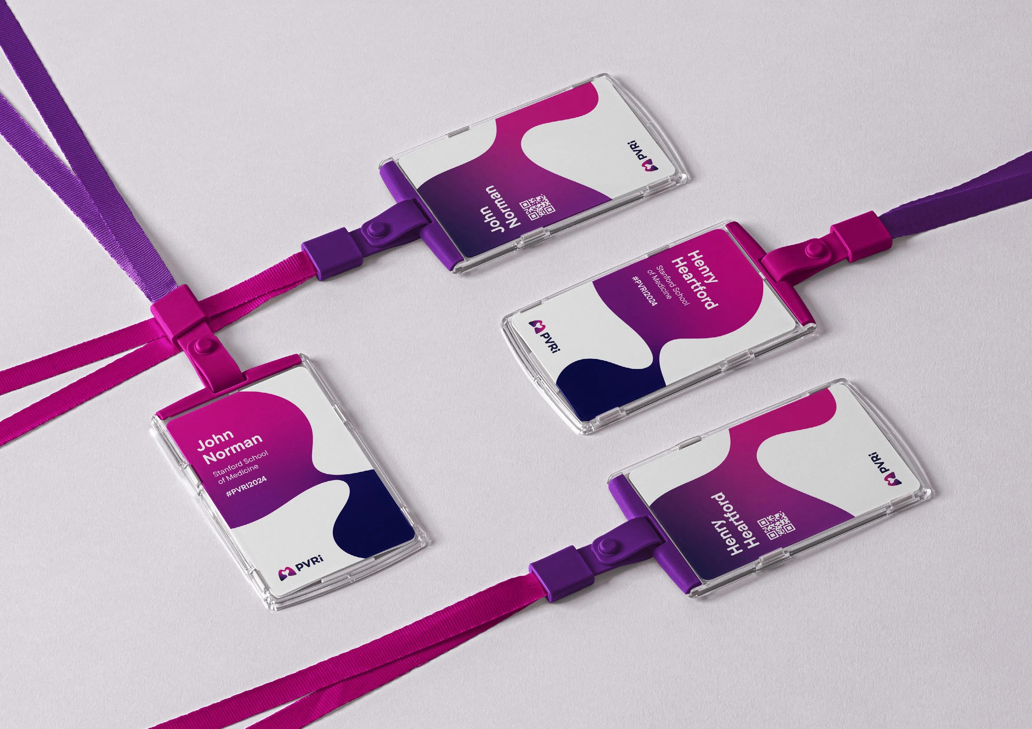 PVRI lanyards