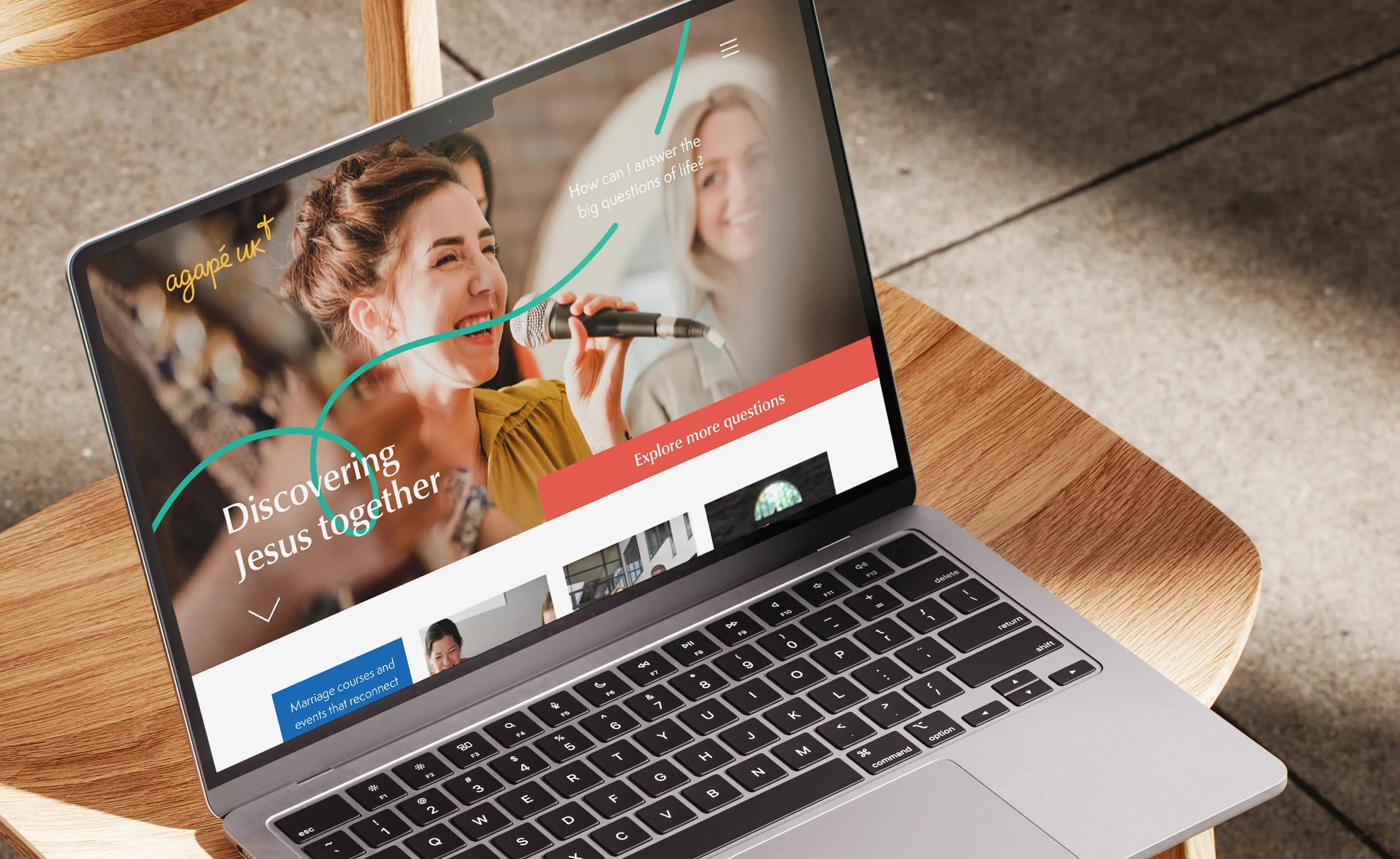 Agape homepage