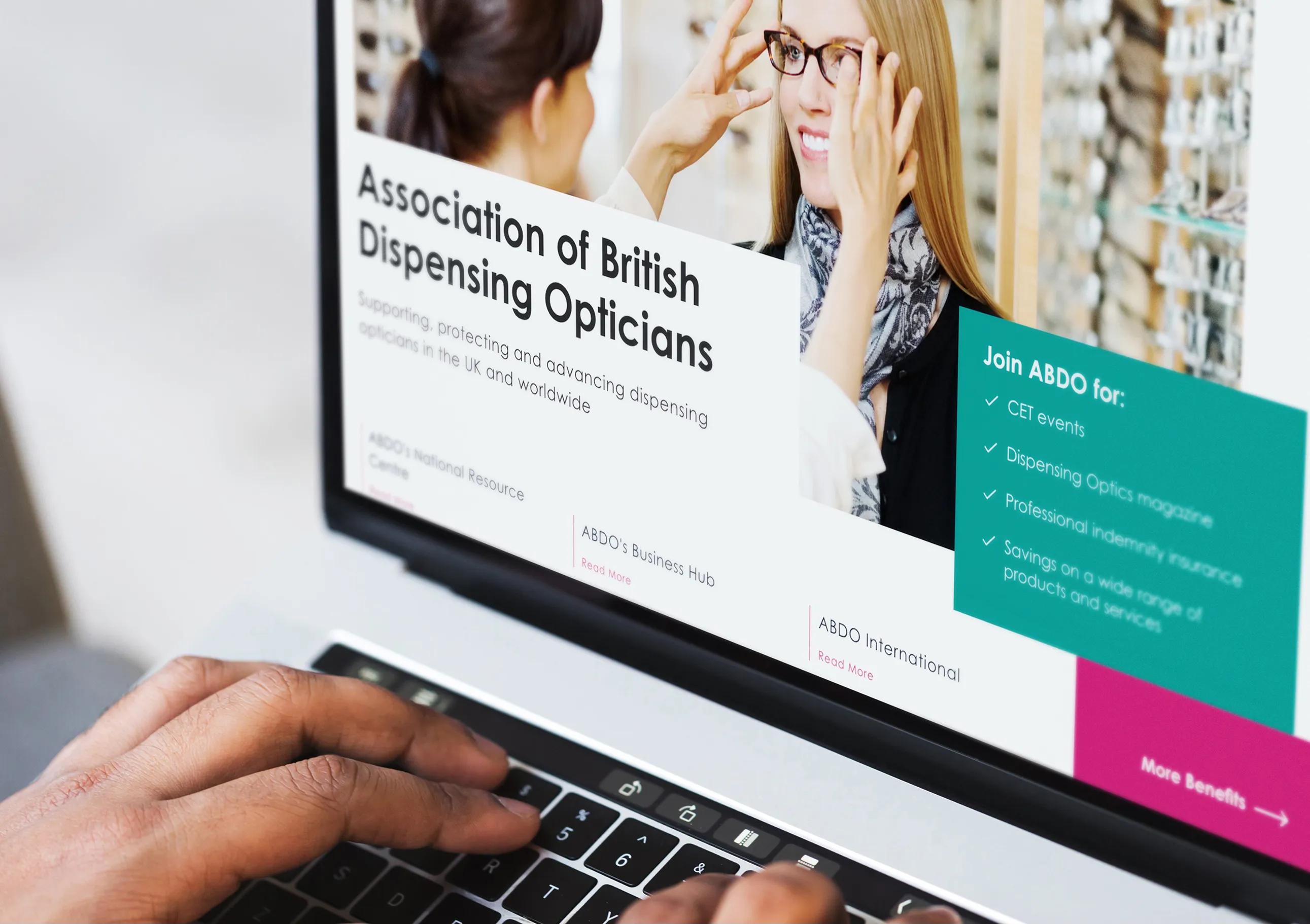 Homepage for website
