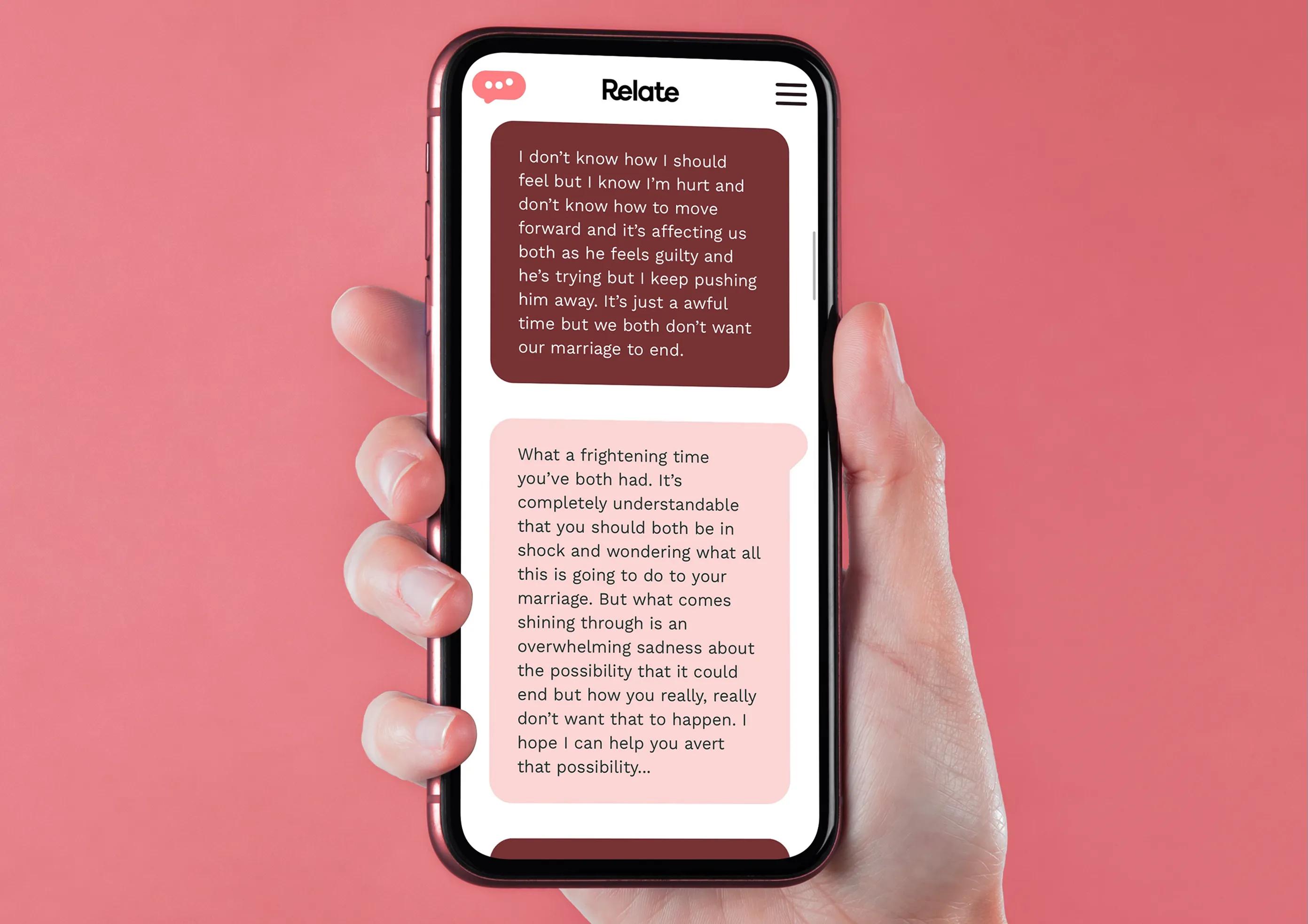 Chat bot conversation