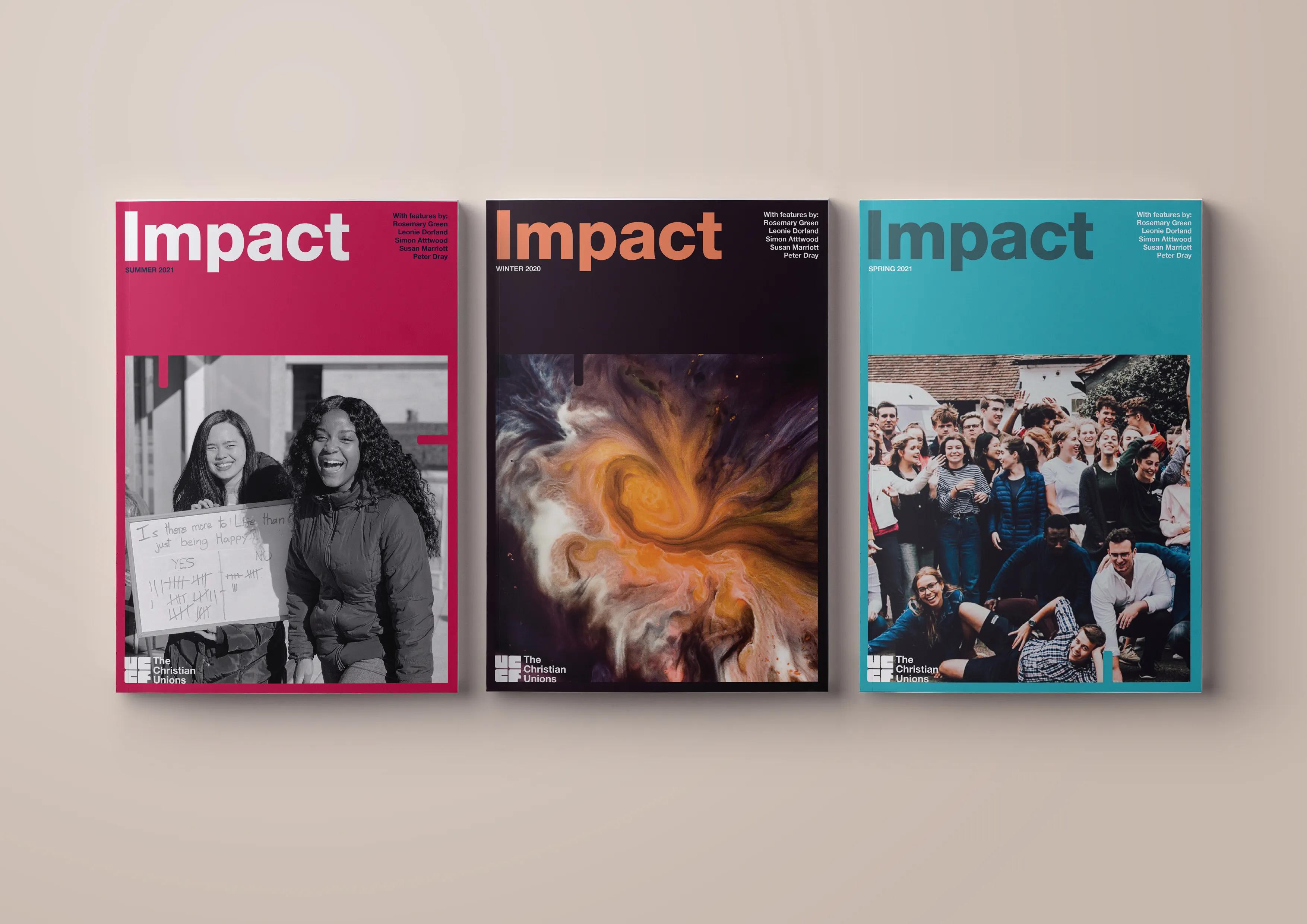 Set of three impact reports