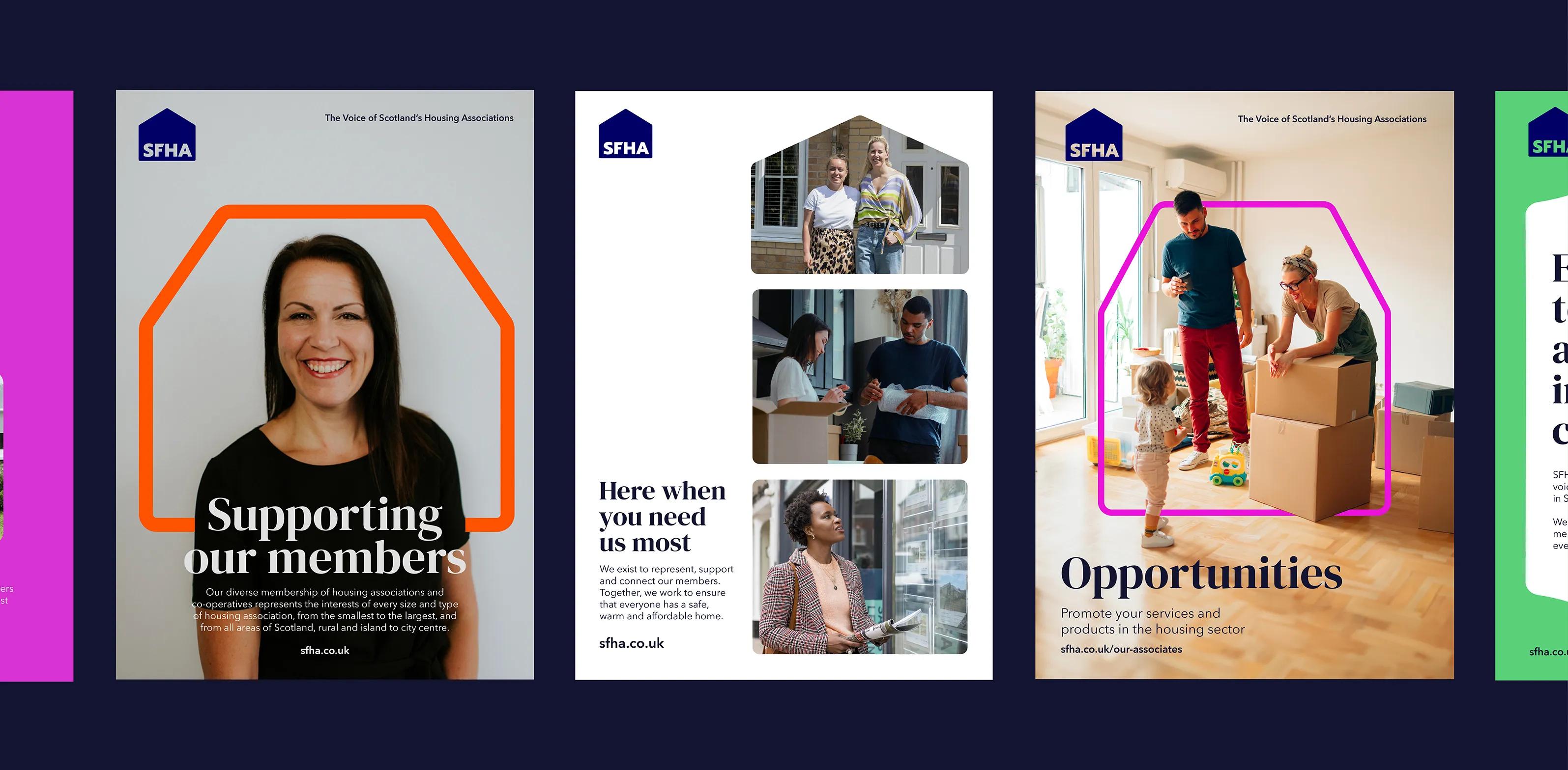 Set of posters for SFHA