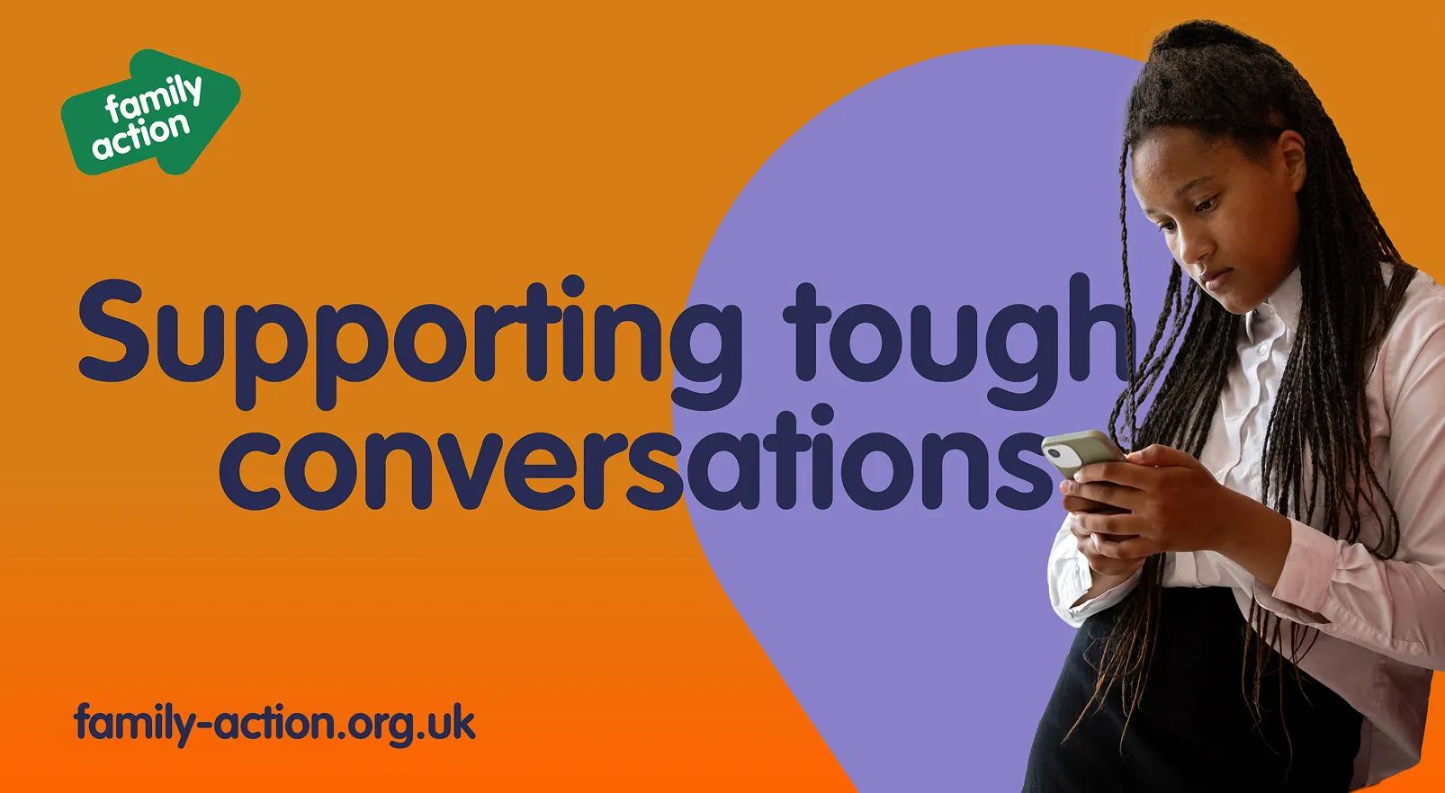 supporting tough conversations design for family action