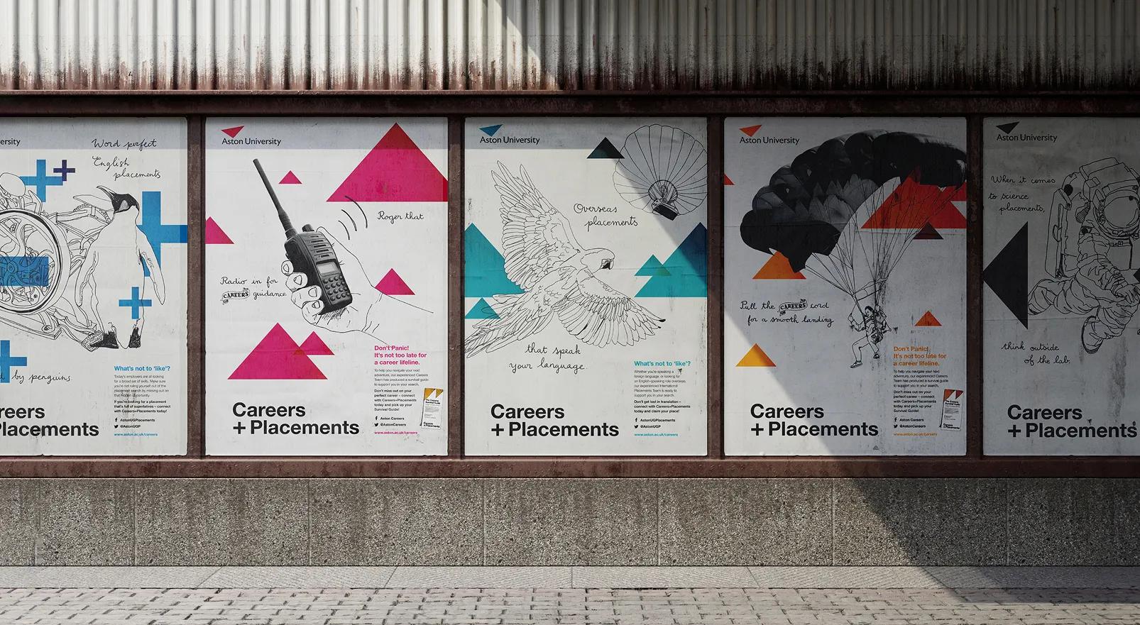 Aston University Careers Service Rebrand
