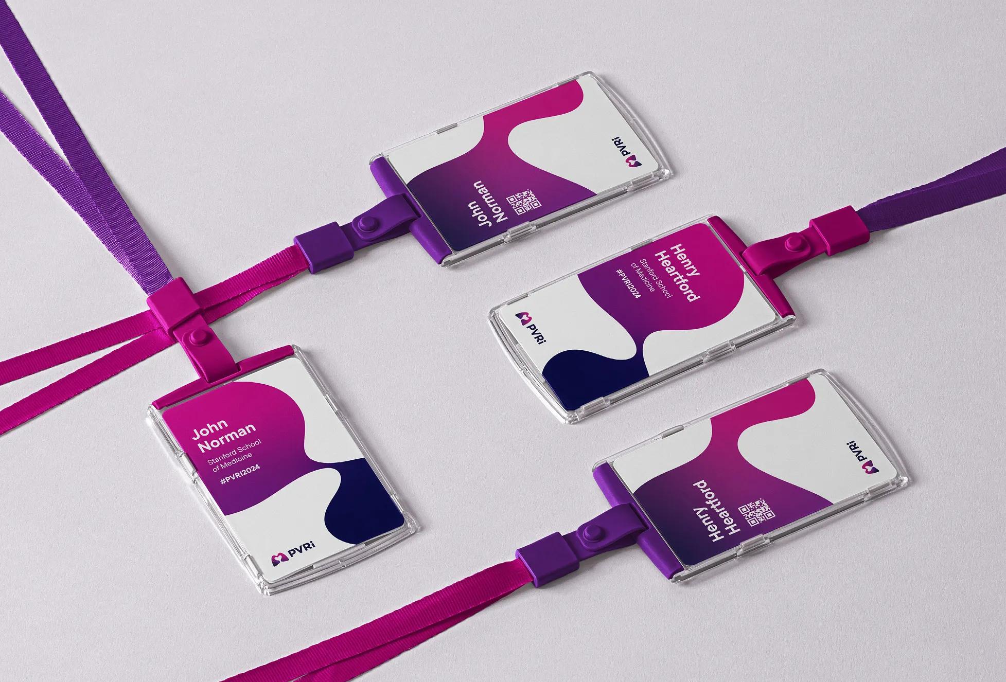 PVRI lanyards