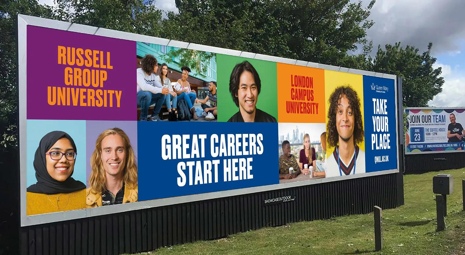 Queen Mary University of London Campaign design