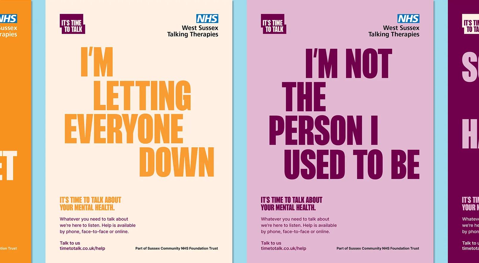 Time to talk posters