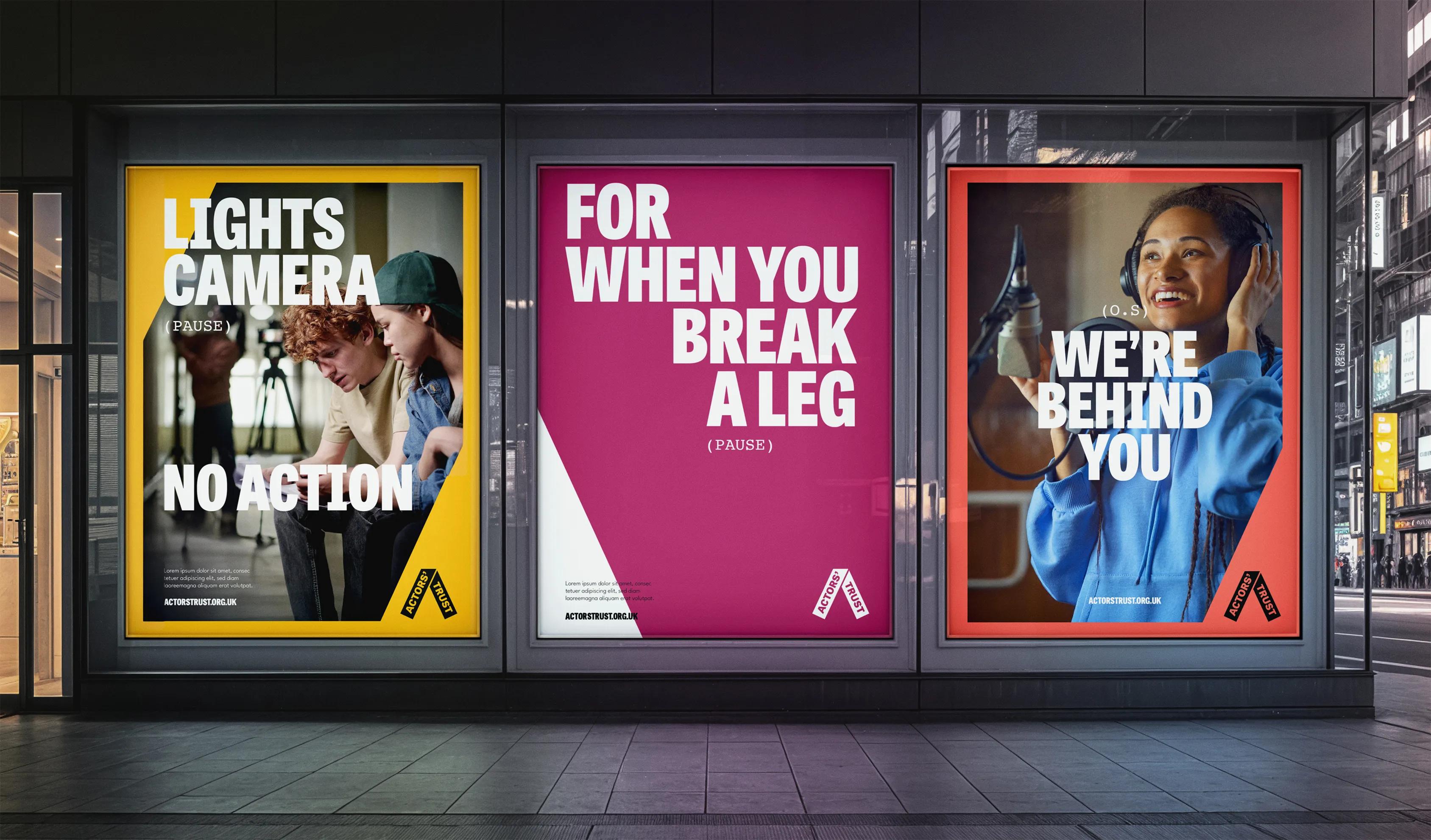 Set of three posters