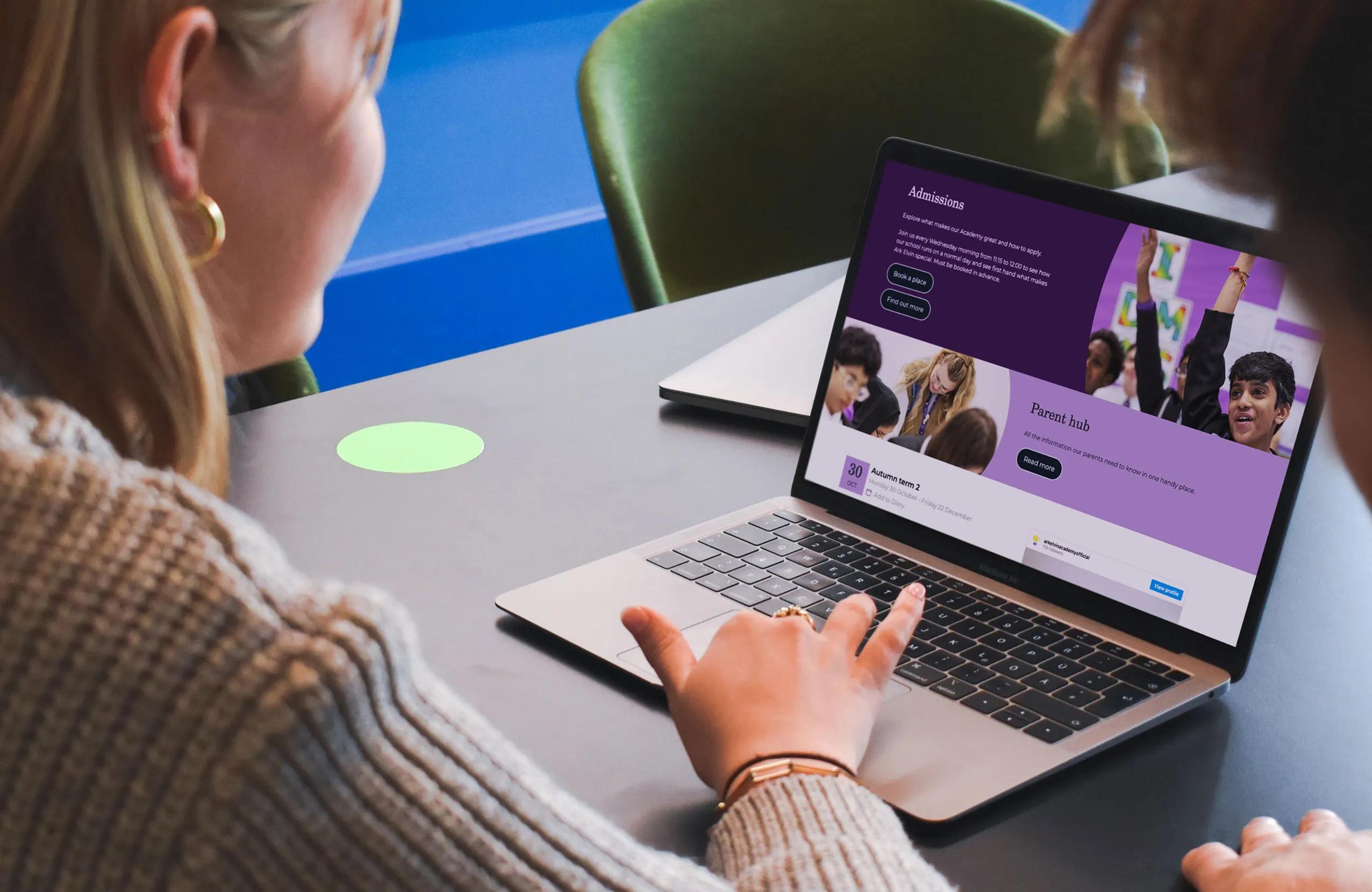 Ark Schools website design