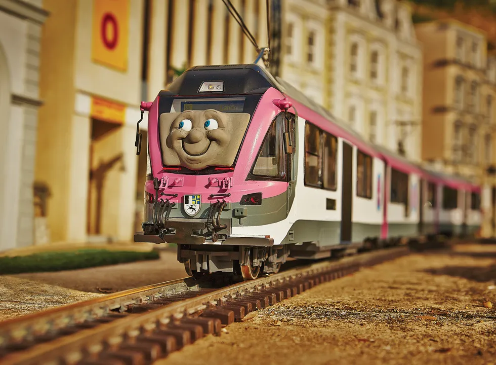 Model of the tram