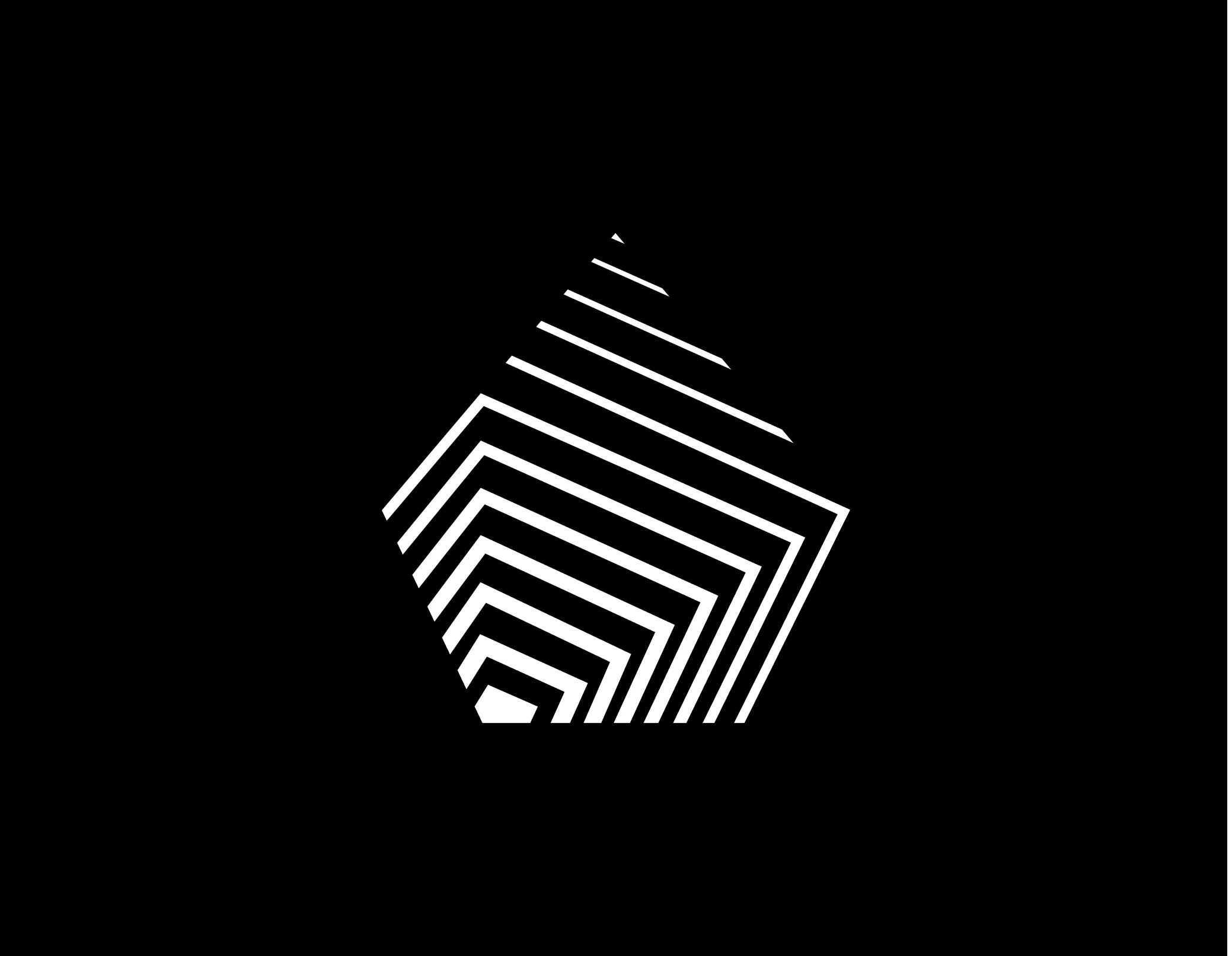 Royal Academy of Engineering icon on a black background