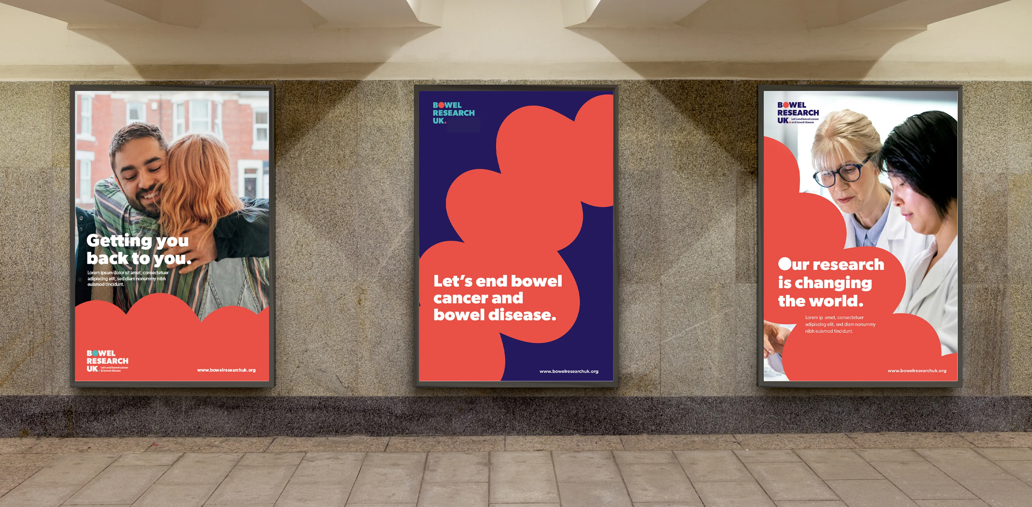 Set of three posters