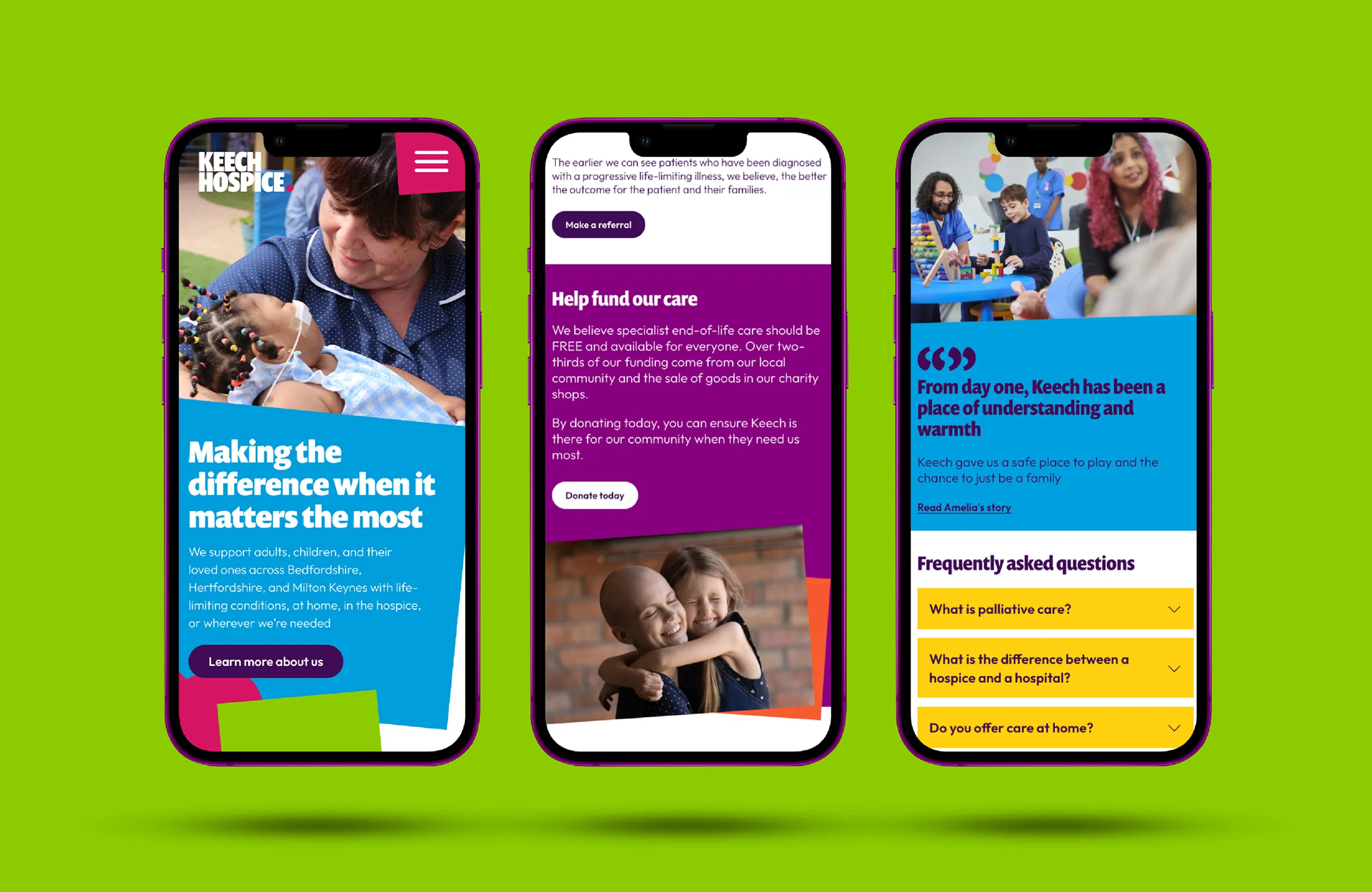 Keech Charity UX